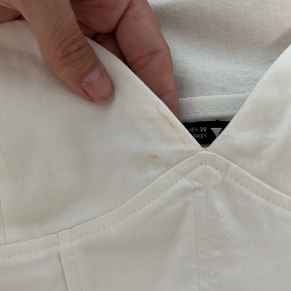 Zara White Bustier Tank Top - Picture 3 of 7